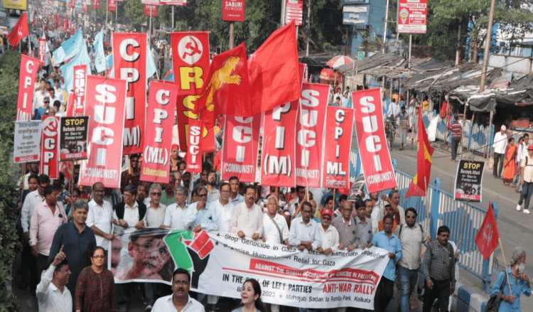 বাম ঐক্য নয় : পতাকার রঙের ঐক্য